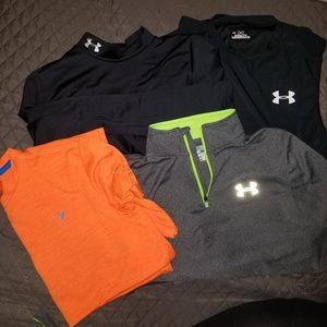 Nike, Under Armour and Old Navy.